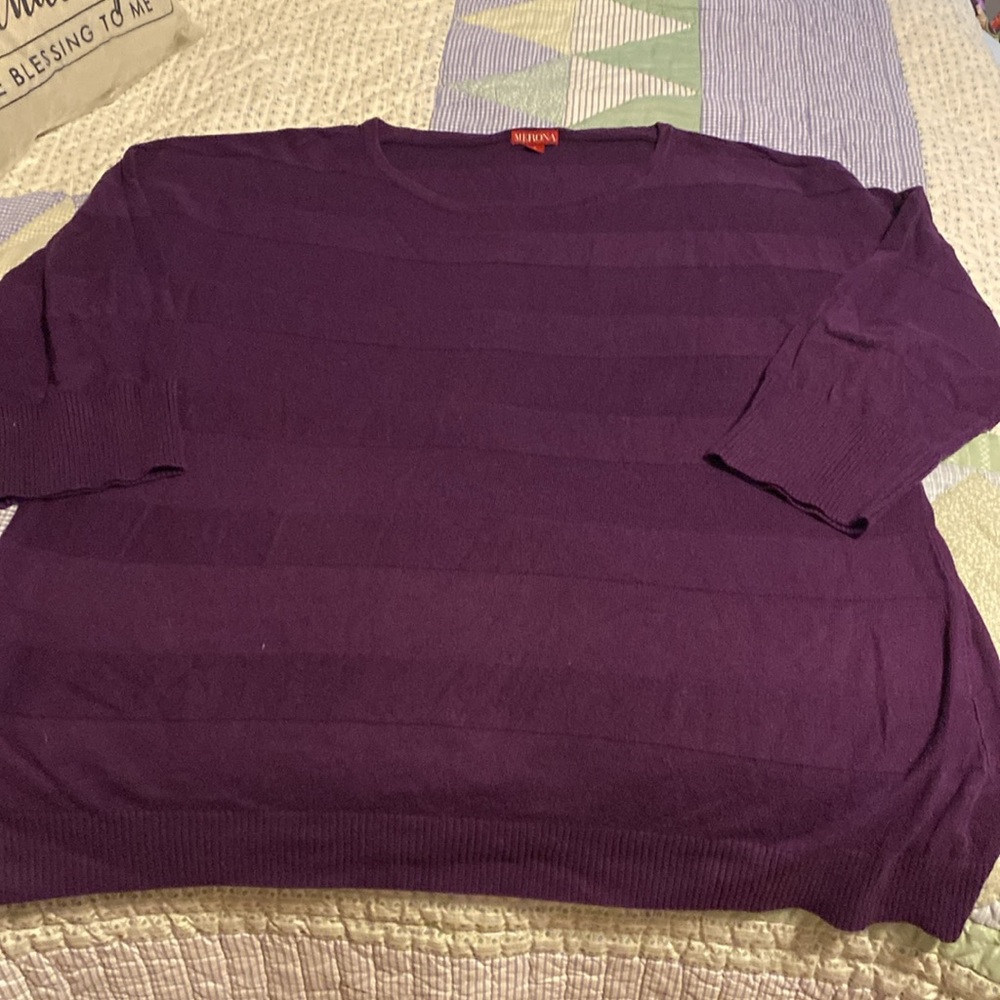 Wine Color Sweater